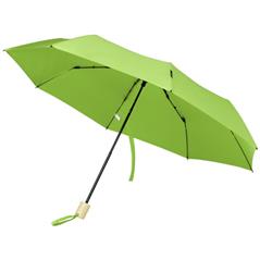 Składany wiatroodporny parasol 51 cm z PET z recyklingu Birgit-44927