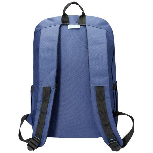 Repreve® Ocean Commuter plecak na laptopa 15 cali o pojemności 19 l z tworzyw sztucznego PET z recyklingu z certyfikatem GRS-500