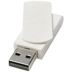 Pamięć USB Rotate wykonana ze słomy pszenicznej o pojemności 4GB-48402