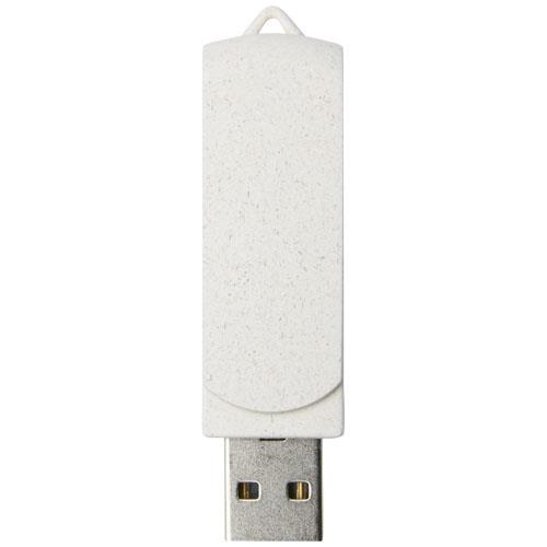 Pamięć USB Rotate wykonana ze słomy pszenicznej o pojemności 4GB-48403