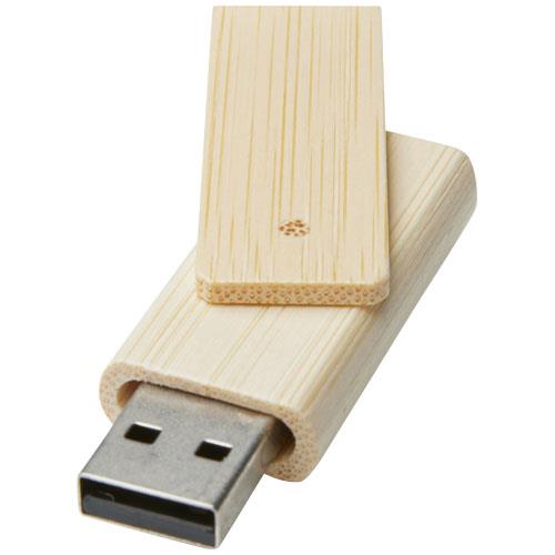 Pamięć USB Rotate o pojemności 4GB wykonana z bambusa-48404