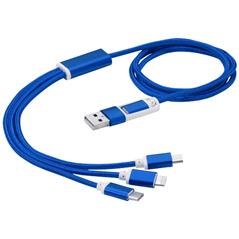 Kabel do ładowania 5 w 1 z podwójnym wejściem Versatile-44973