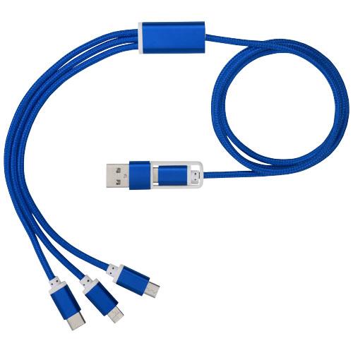 Kabel do ładowania 5 w 1 z podwójnym wejściem Versatile-44974