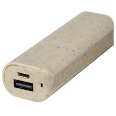 Powerbank Yoko ze słomy pszenicznej o pojemności 1200 mAh-46183