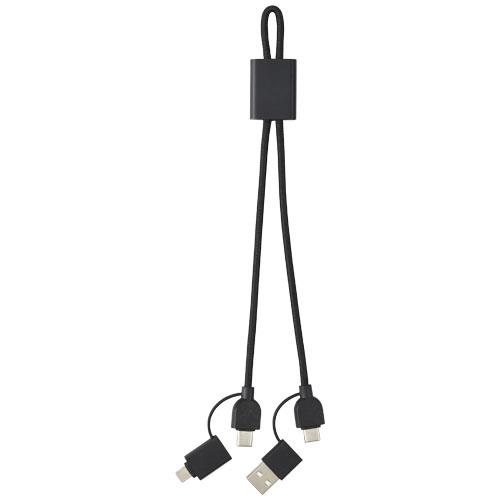 Connect kabel do szybkiego ładowania 6-w-1 o mocy 45 W z aluminium pochodzącego z recyklingu z certyfikatem RCS-53267