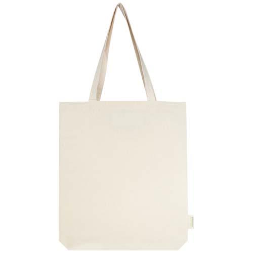 Orissa 180 g/m2 organic wide bottom tote bag 11L-64343