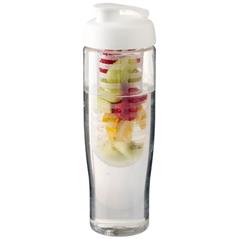 Bidon H2O Tempo® o pojemności 700 ml z wieczkiem zaciskowym zmożliwością przyrządzania wody smakowej-32893