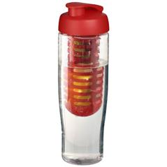 Bidon H2O Tempo® o pojemności 700 ml z wieczkiem zaciskowym zmożliwością przyrządzania wody smakowej-32899