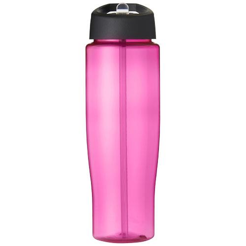 Bidon H2O Tempo® o pojemności 700 ml z wieczkiem z słomką-32965