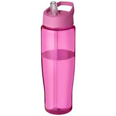 Bidon H2O Tempo® o pojemności 700 ml z wieczkiem z słomką-33012