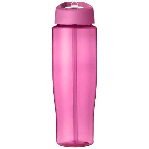 Bidon H2O Tempo® o pojemności 700 ml z wieczkiem z słomką-33013
