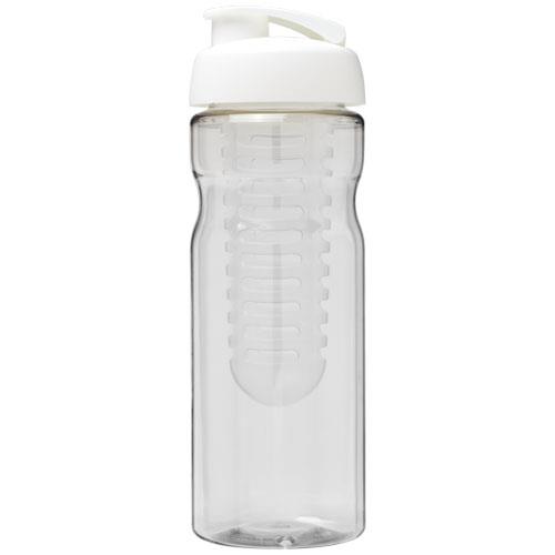 Bidon H2O Base® z wieczkiem na zacisk o pojemności 650 ml zmożliwością przyrządzania wody smakowej-33103