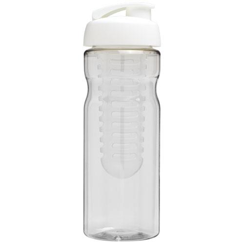 Bidon H2O Base® z wieczkiem na zacisk o pojemności 650 ml zmożliwością przyrządzania wody smakowej-33104