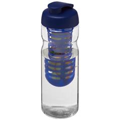 Bidon H2O Base® z wieczkiem na zacisk o pojemności 650 ml zmożliwością przyrządzania wody smakowej-33105