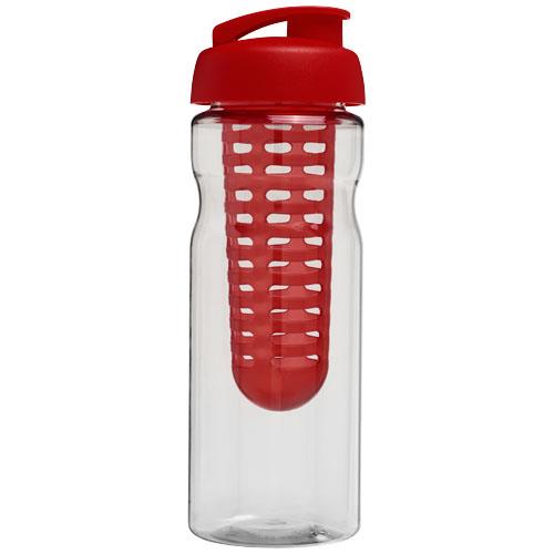 Bidon H2O Base® z wieczkiem na zacisk o pojemności 650 ml zmożliwością przyrządzania wody smakowej-33110
