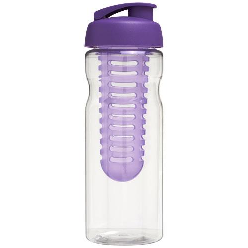Bidon H2O Base® z wieczkiem na zacisk o pojemności 650 ml zmożliwością przyrządzania wody smakowej-33119