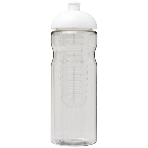 Bidon H2O Base® z wypukłym wieczkiem o pojemności 650 ml z możliwością przyrządzania wody smakowej-33167