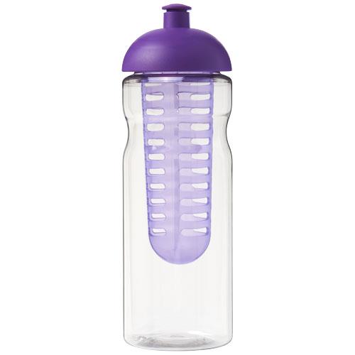 Bidon H2O Base® z wypukłym wieczkiem o pojemności 650 ml z możliwością przyrządzania wody smakowej-33177