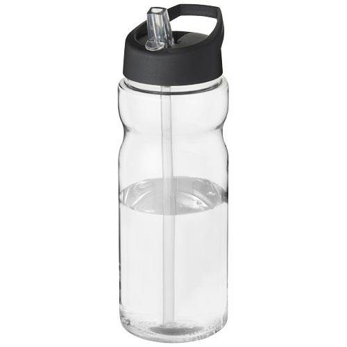 Bidon H2O Base® o pojemności 650 ml z wieczkiem z słomką-33178