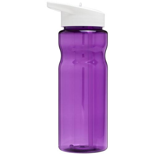 Bidon H2O Base® o pojemności 650 ml z wieczkiem z słomką-33219