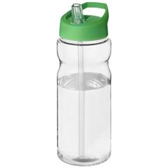 Bidon H2O Base® o pojemności 650 ml z wieczkiem z słomką-33226