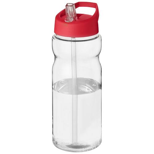 Bidon H2O Base® o pojemności 650 ml z wieczkiem z słomką-33236