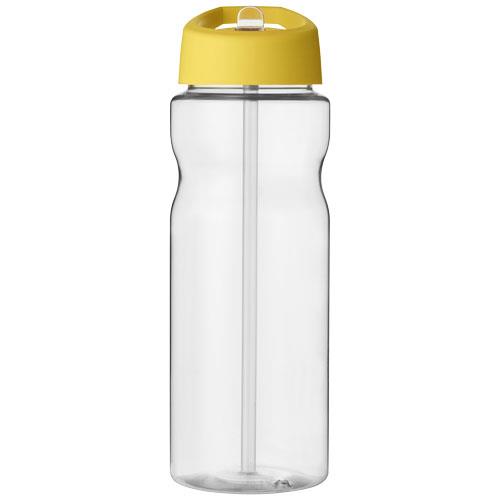Bidon H2O Base® o pojemności 650 ml z wieczkiem z słomką-33239