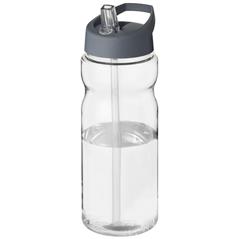 Bidon H2O Base® o pojemności 650 ml z wieczkiem z słomką-33244