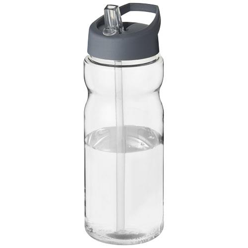 Bidon H2O Base® o pojemności 650 ml z wieczkiem z słomką-33244