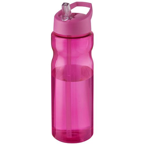 Bidon H2O Base® o pojemności 650 ml z wieczkiem z słomką-33248