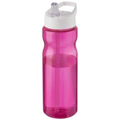 Bidon H2O Base® o pojemności 650 ml z wieczkiem z słomką-33249