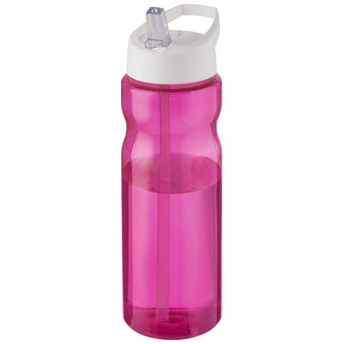 Bidon H2O Base® o pojemności 650 ml z wieczkiem z słomką-33249