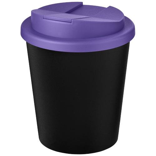 Kubek Americano® Espresso Eco z recyklingu o pojemności 250 ml z pokrywą odporną na zalanie -48896