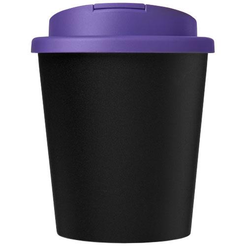 Kubek Americano® Espresso Eco z recyklingu o pojemności 250 ml z pokrywą odporną na zalanie -48897