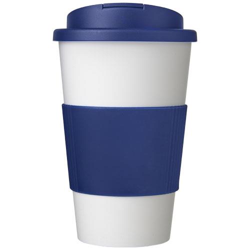 Americano® 350 ml tumbler with grip & spill-proof lid-42447