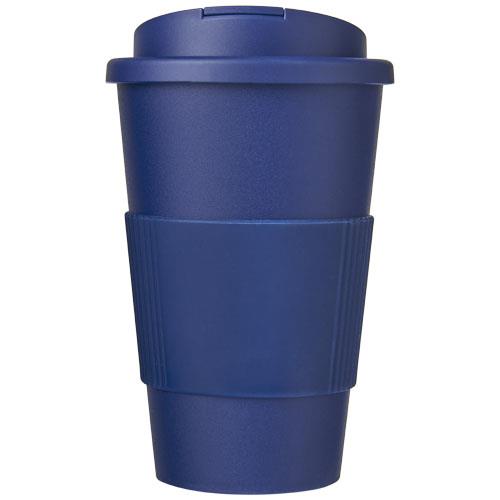 Americano® 350 ml tumbler with grip & spill-proof lid-42467