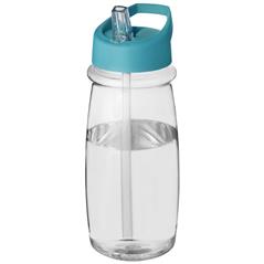 Bidon H2O Pulse o pojemności 600 ml z wieczkiem z dzióbkiem-34219