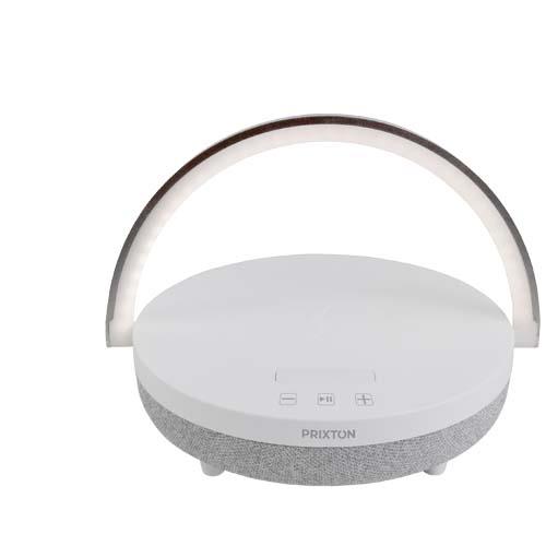 Prixton głośnik Bluetooth® 10 W 4 w 1 ze światłem LED i podstawą do ładowania bezprzewodowego-65400