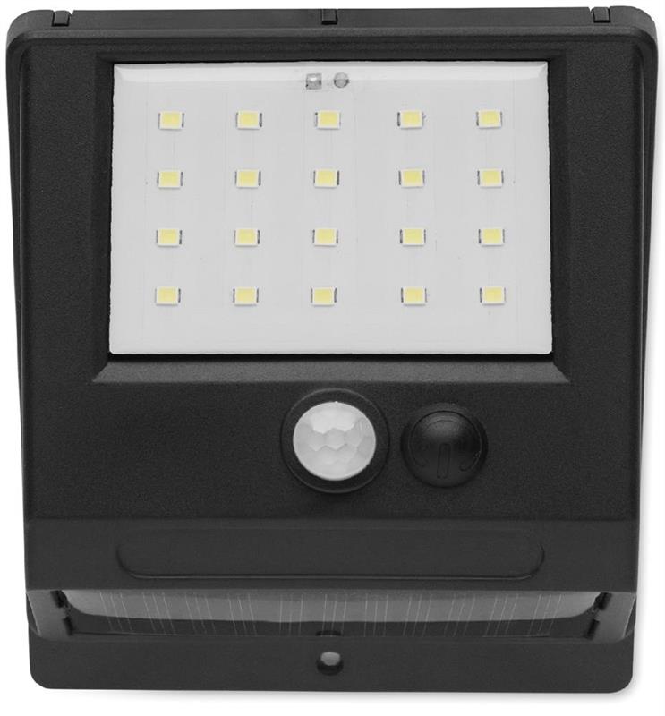 Solarna lampa LED z czujnikami-12703