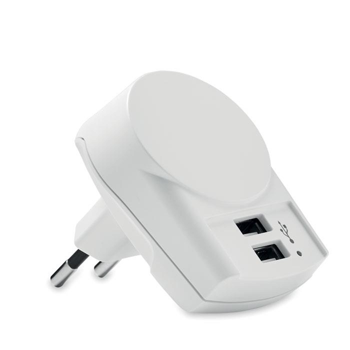 Ładowarka Euro USB (2xA) 12W-2395