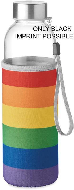 Szklana butelka w etui 500ml-22743