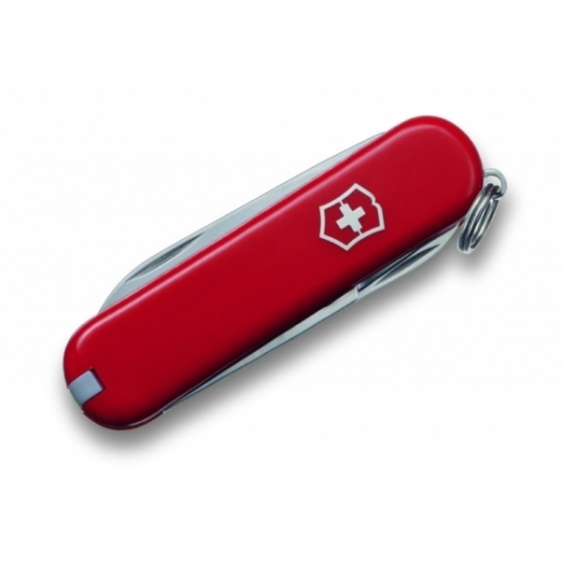 Victorinox Scyzoryk Hiker - czerwony z własnym nadrukiem, logo firmy AMC GROUP