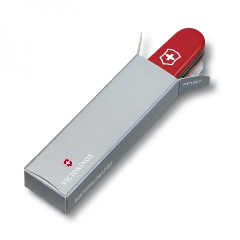 Victorinox Scyzoryk Hiker - czerwony z własnym nadrukiem, logo firmy AMC GROUP