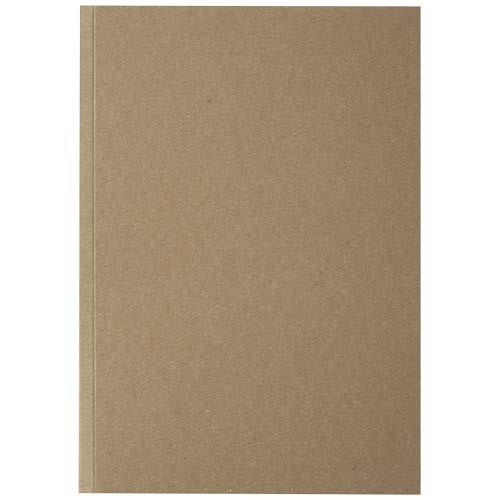 Notatnik A5 Novella Austen z miękką okładką z materiału z recyklingu, papier pakowy — 100 kartek-80112