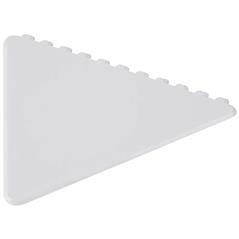Frosty triangular recycled plastic ice scraper-80366
