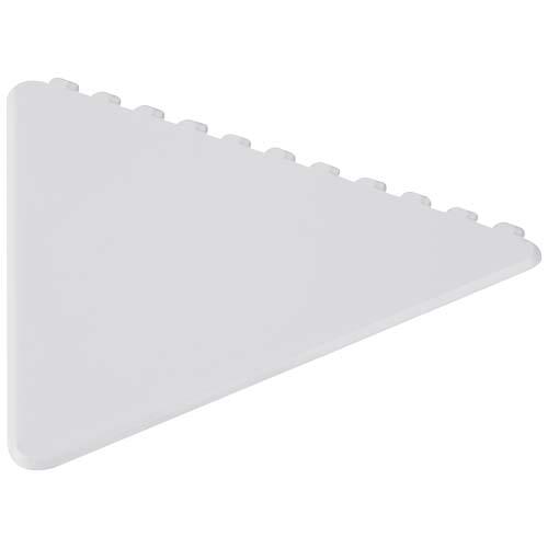 Frosty triangular recycled plastic ice scraper-80366