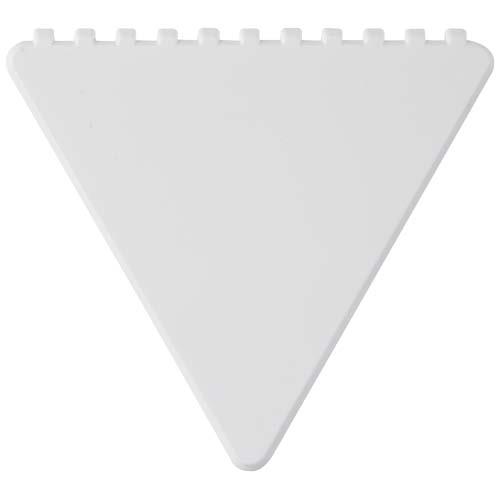Frosty triangular recycled plastic ice scraper-80367