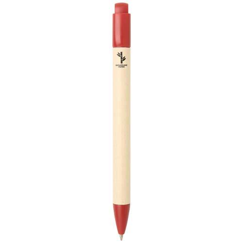 Liliana długopis z papieru trzcinowego (niebieski tusz)-80644