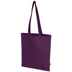 Madras Blend torba na zakupy z bawełny z recyklingu z certyfikatem GRS o gramaturze 140 g/m2 i pojemności 7l-80697