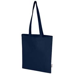 Madras Blend torba na zakupy z bawełny z recyklingu z certyfikatem GRS o gramaturze 140 g/m2 i pojemności 7l-80701